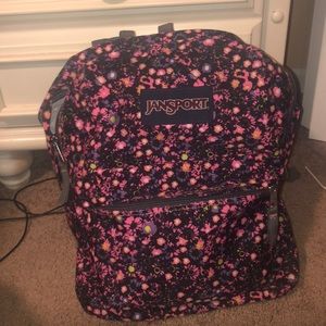 Jansport flower backpack